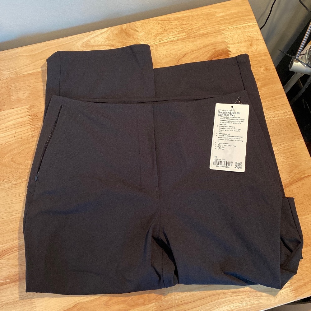 Lululemon Smooth-Fit Pull-On High-Rise Pant